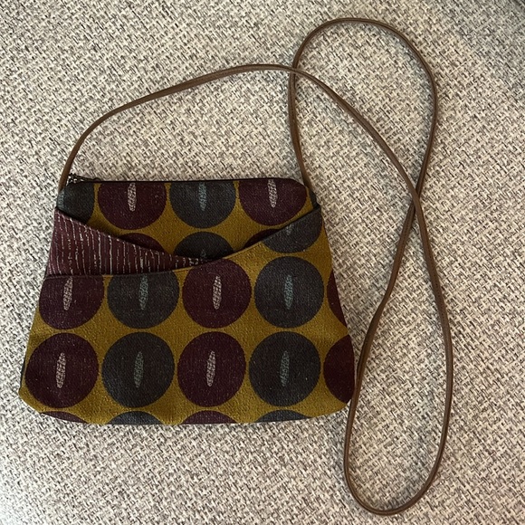 Maruca Handbags - MARUCA Handmade Retro Jacquard Fabric Crossbody Bag